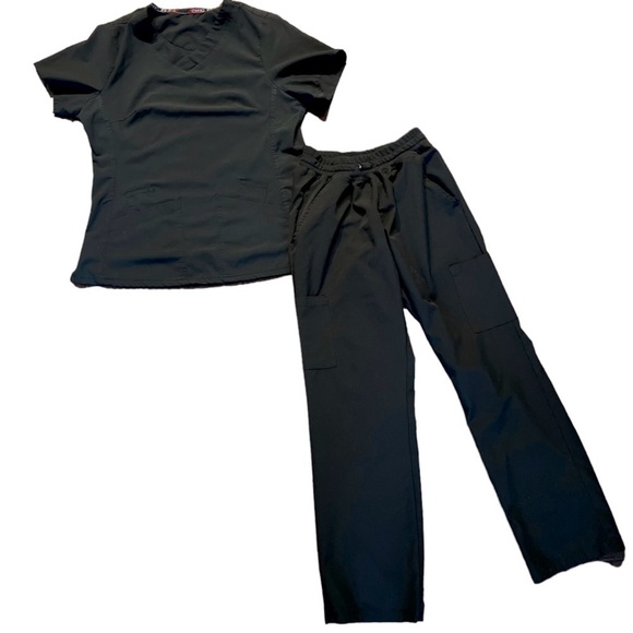 Renee C. Pants - Medical Uniform Women Black Set